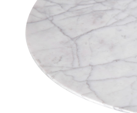 Mesa Saarinen Lateral Carrara Base Preta | WestwingNow