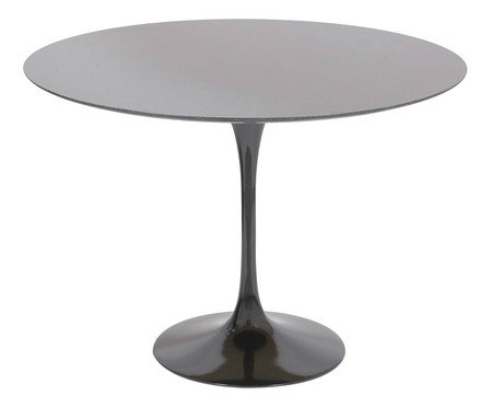Mesa Saarinen Redonda São Gabriel Base Preta