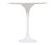 Mesa Saarinen Lateral Espirito Santo Base Branca, Branco | WestwingNow