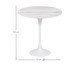 Mesa Saarinen Lateral Espirito Santo Base Branca, Branco | WestwingNow