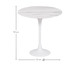 Mesa Saarinen Lateral Espirito Santo Base Branca, Branco | WestwingNow