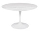 Mesa Saarinen Redonda Espirito Santo Base Branca, Branco | WestwingNow