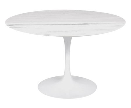 Mesa Saarinen Redonda Espirito Santo Base Branca | WestwingNow