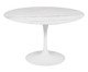 Mesa Saarinen Redonda Espirito Santo Base Branca, Branco | WestwingNow