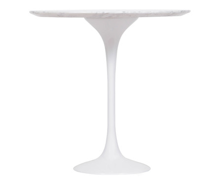 Mesa Saarinen Lateral Carrara Base Branca | WestwingNow