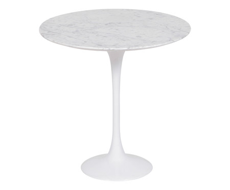 Mesa Saarinen Lateral Carrara Base Branca | Westwing