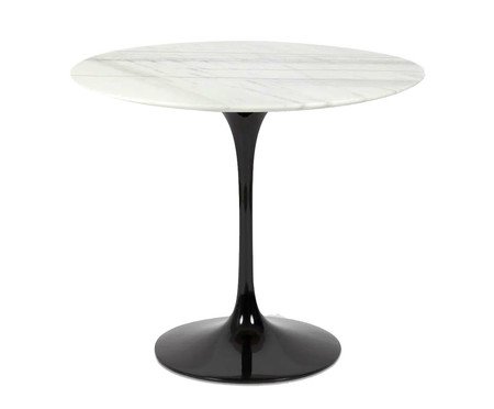 Mesa Saarinen Redonda Espirito Santo Base Preta | Westwing