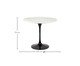 Mesa Saarinen Redonda Espirito Santo Base Preta, Preto | WestwingNow