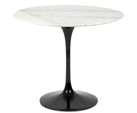 Mesa Saarinen Redonda Espirito Santo Base Preta