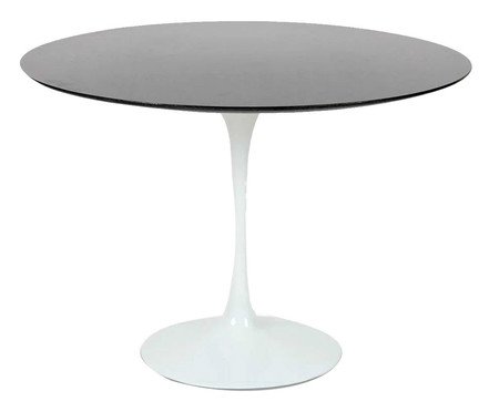 Mesa Saarinen Redonda São Gabriel Base Branca
