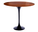 Mesa Saarinen Lateral Imbuia Base Preta, Preto | WestwingNow