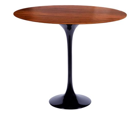 Mesa Saarinen Lateral Imbuia Base Preta | Westwing