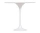 Mesa Saarinen Lateral Nanoglass Base Branca, Branco | WestwingNow