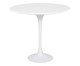 Mesa Saarinen Lateral Nanoglass Base Branca, Branco | WestwingNow