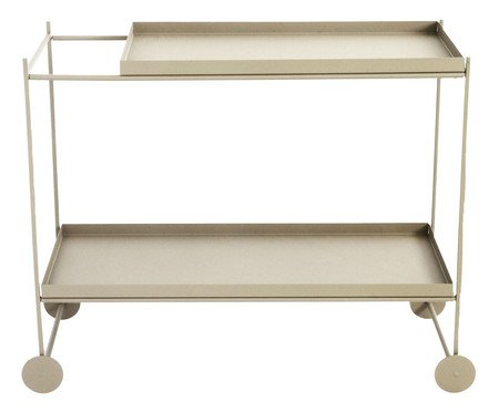 Carrinho de Bar Wire - Taupe | Westwing