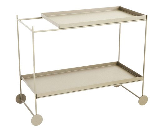 Carrinho de Bar Wire - Taupe, Taupe | WestwingNow