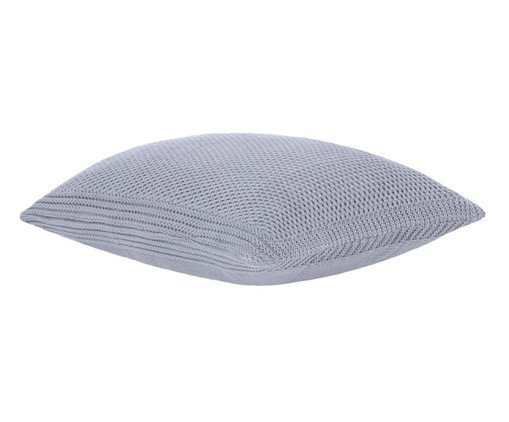 Capa para Travesseiro Tricot Turim Cinza, grey | WestwingNow