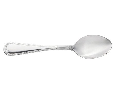 Jogo de Colheres de Mesa em Inox Croisé | Westwing