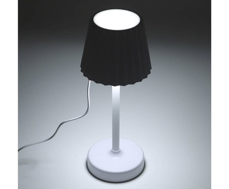 Luminária de Mesa em Led Radiance Cinza | Westwing