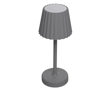 Luminária de Mesa em Led Radiance Cinza | Westwing