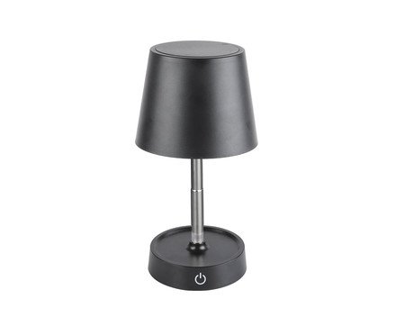 Luminária de Mesa em Led Lilly Preta | Westwing