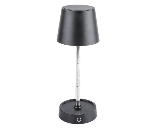 Luminária de Mesa em Led Lilly Preta, Preto | WestwingNow
