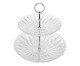 Porta Doces com Dois Andares Diamond, Transparente | WestwingNow
