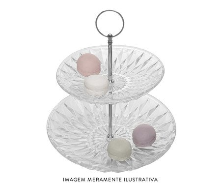 Porta Doces com Dois Andares Diamond | Westwing