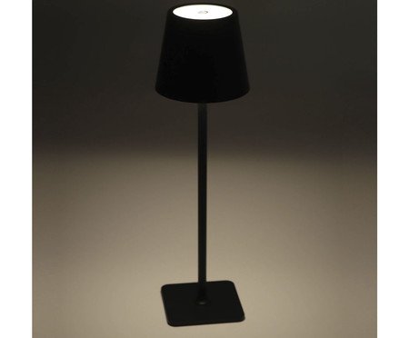 Luminária de Mesa em Led Elegance Preto | Westwing