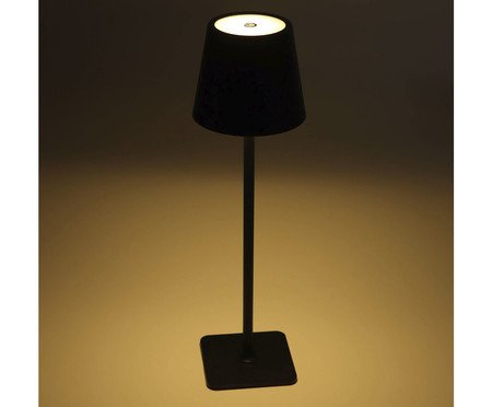 Luminária de Mesa em Led Elegance Preto | Westwing