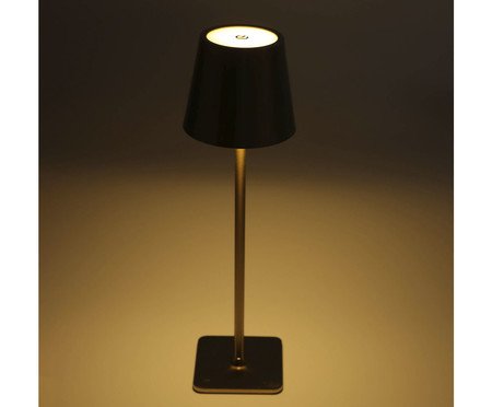 Luminária de Mesa em Led Elegance Dourada | Westwing