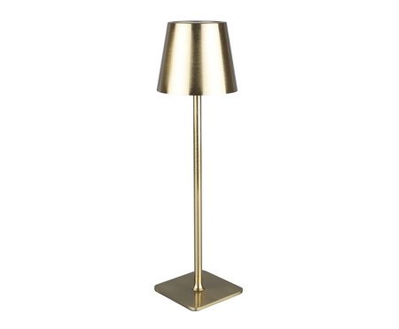 Luminária de Mesa em Led Elegance Dourada | Westwing