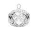 Potiche de Cristal Deli Diamond, Transparente | WestwingNow