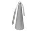 Ventilador Repelente para Mesa Prateado Lyor, Cinza | WestwingNow