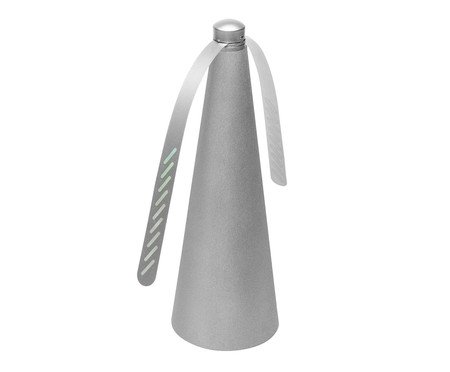 Ventilador Repelente para Mesa Prateado Lyor