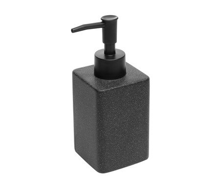 Jogo para Banheiro Granilite Quadratto Preto | Westwing