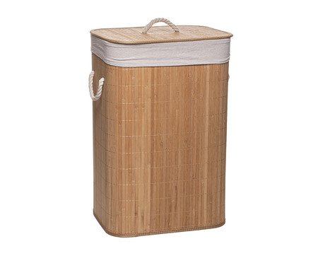 Cesto para Roupas Bambu Natural | Westwing