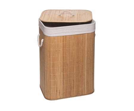 Cesto para Roupas Bambu Natural | Westwing