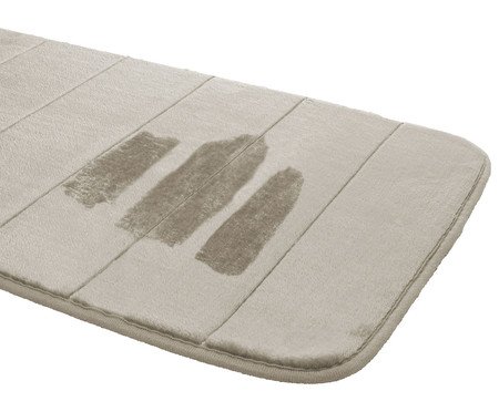 Tapete para Banheiro com Antiderrapante Bege | Westwing