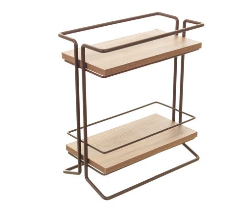 Rack para Temperos Estilo Marrom, Marrom | WestwingNow