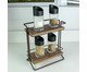 Rack para Temperos Estilo Marrom, Marrom | WestwingNow