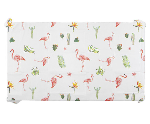 Toalha de Mesa Impermeável II Flamingos, Colorido | WestwingNow