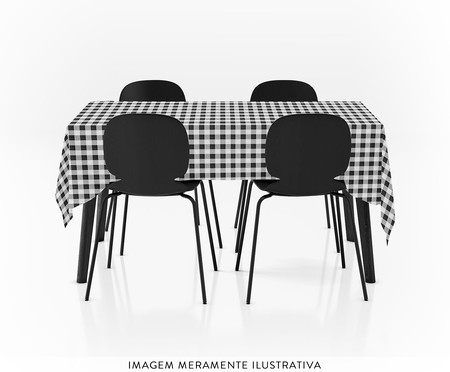 Toalha de Mesa Impermeável II Preto | WestwingNow