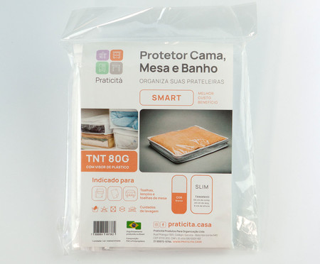 Protetor para Roupas de Cama, Mesa e Banho Smart III Branco | WestwingNow