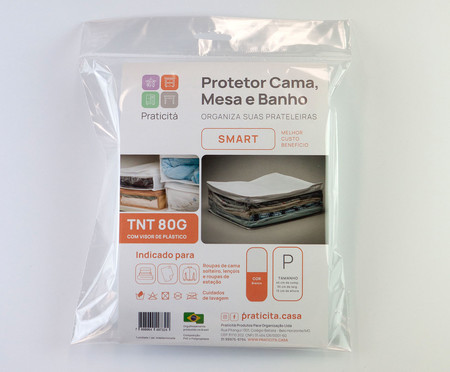 Protetor para Roupas de Cama, Mesa e Banho Smart V Branco | WestwingNow