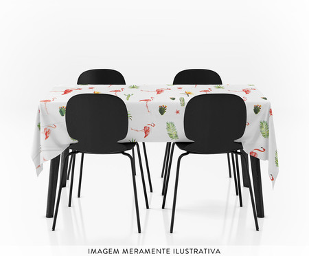 Toalha de Mesa Impermeável I Flamingos | WestwingNow