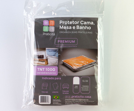 Protetor para Roupas de Cama, Mesa e Banho Premium Branco | WestwingNow