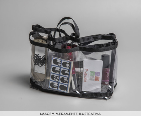 Organizador Interno Tipo Refil para Bolsa Smart Preto | WestwingNow