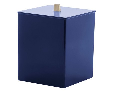 Lixeira Quadratta Azul