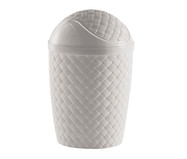 Lixeira Rattan Basculante II Creme | WestwingNow